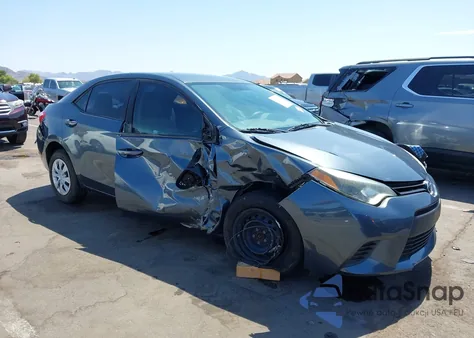 2014 Toyota Corolla Le Eco из США, поврежденный, VIN 2T1BPRHE5EC116252